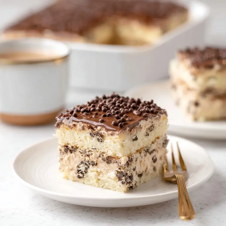 Easy Cannoli Cake Recipe