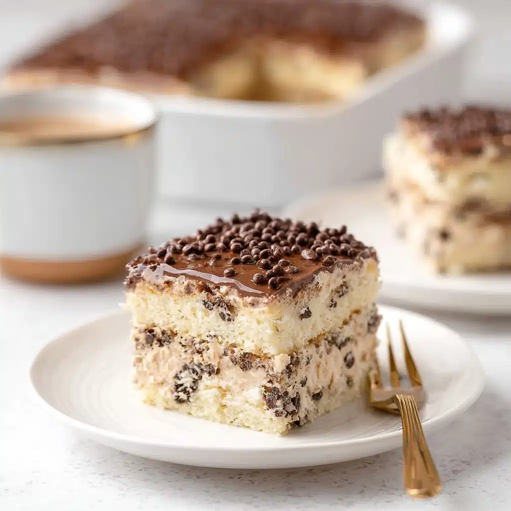 Easy Cannoli Cake Recipe - Recipe Image