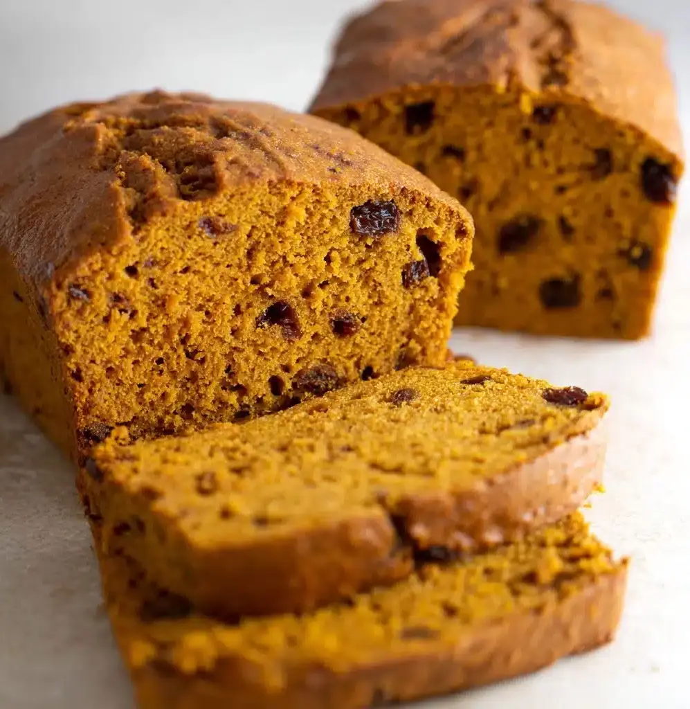 Healthy No-Added-Sugar Pumpkin Banana Bread Recipe