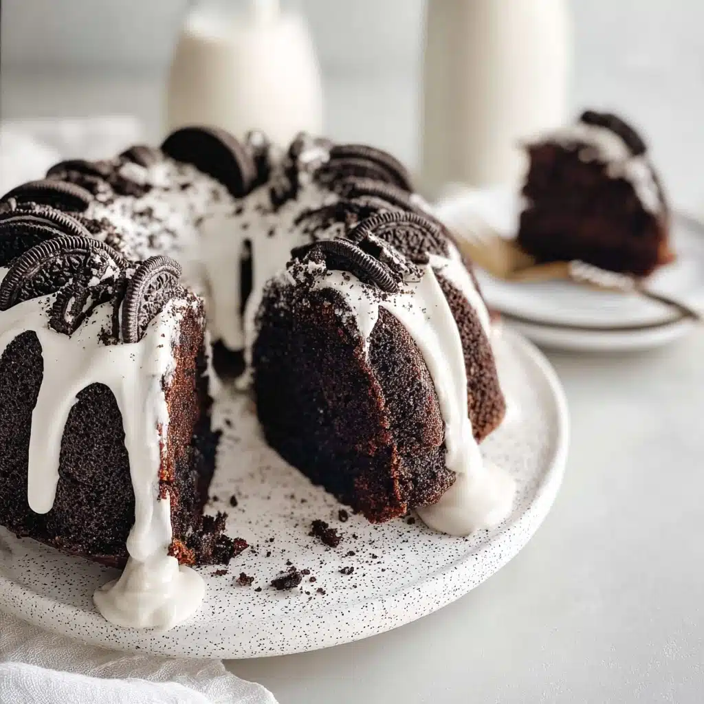 Moist Oreo Pound Cake Recipe - Recipe Image