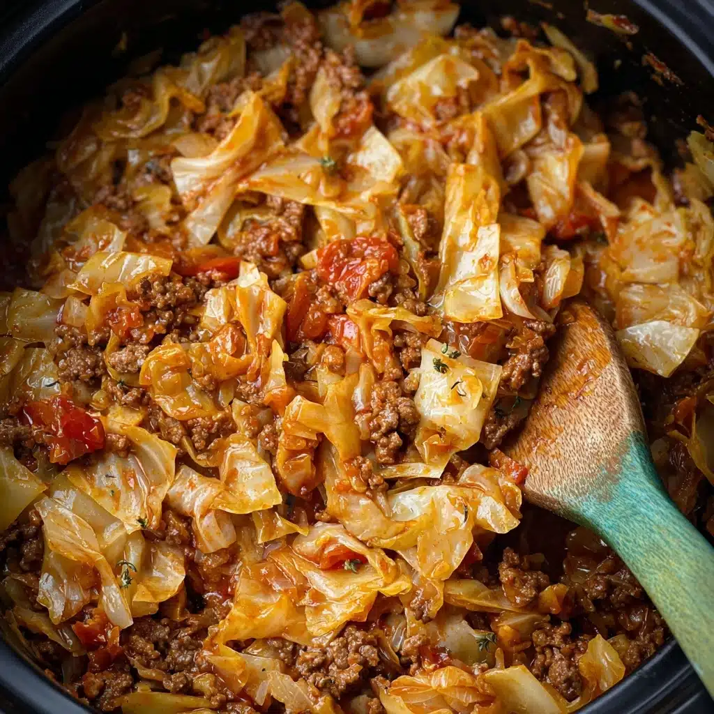 Slow Cooker Unstuffed Cabbage Rolls Recipe - Recipe Image