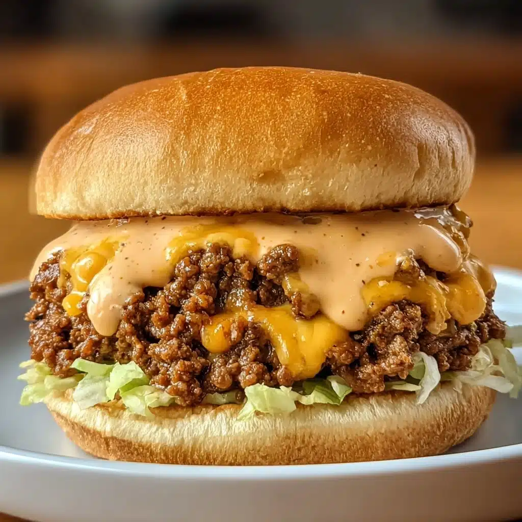 Easy Big Mac Sloppy Joes Recipe with Special Sauce Recipe - Recipe Image