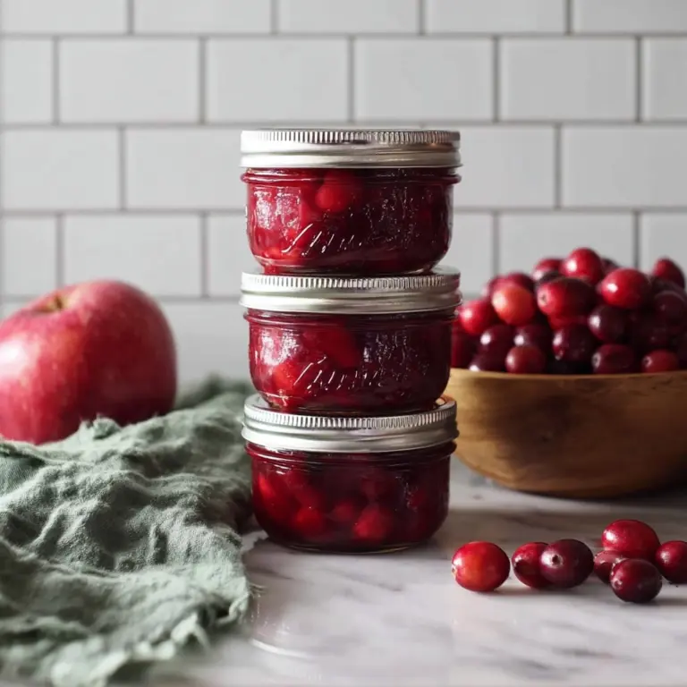 Cranberry Apple Jam Recipe