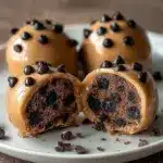 Chocolate Chip Cookie Dough Brownie Bombs Recipe