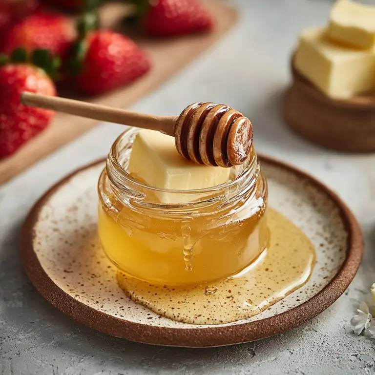 Dutch Honey Syrup (Vanilla Butter Syrup Recipe) Recipe