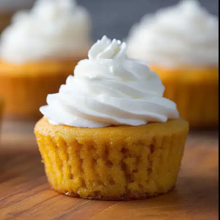 Impossible Pumpkin Pie Cupcakes Recipe