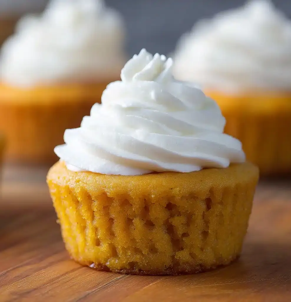 Impossible Pumpkin Pie Cupcakes Recipe