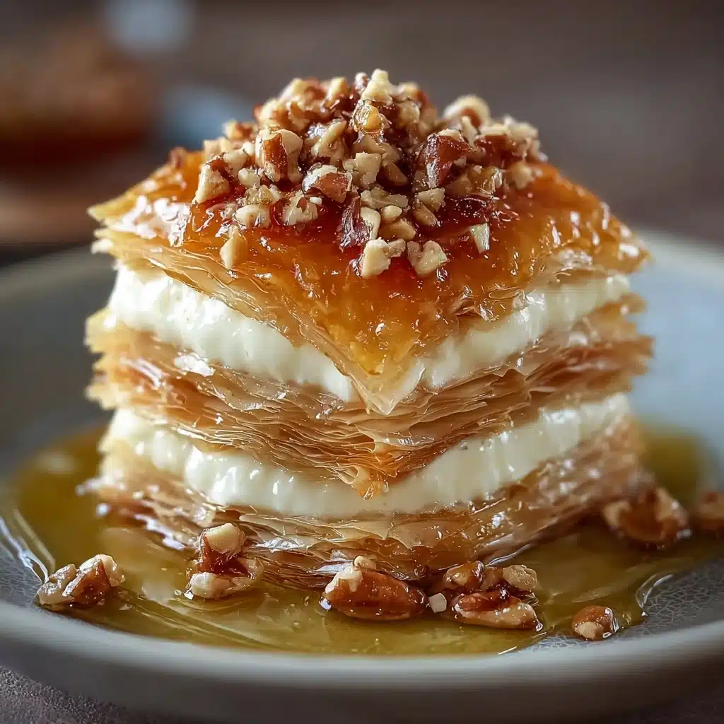 secake Phyllo Cookies with Honey Drizzle Recipe - Recipe Image