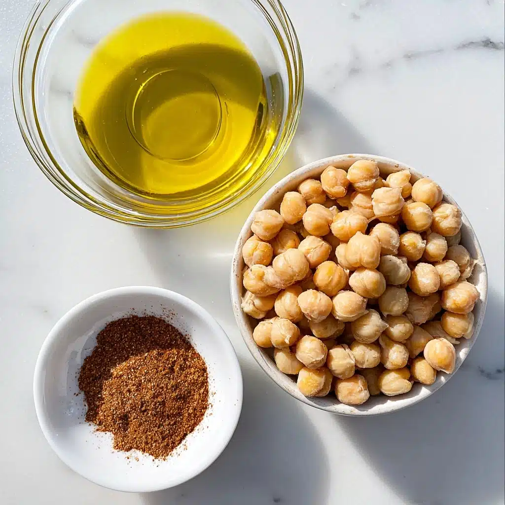 Crispy Roasted Chickpeas Recipe - Recipe Image