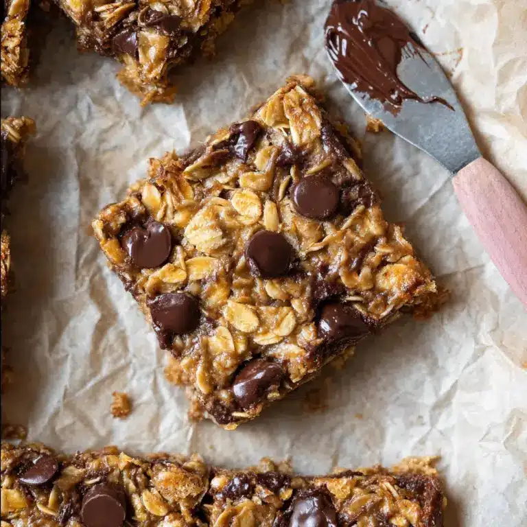 Banana Oatmeal Bars Recipe