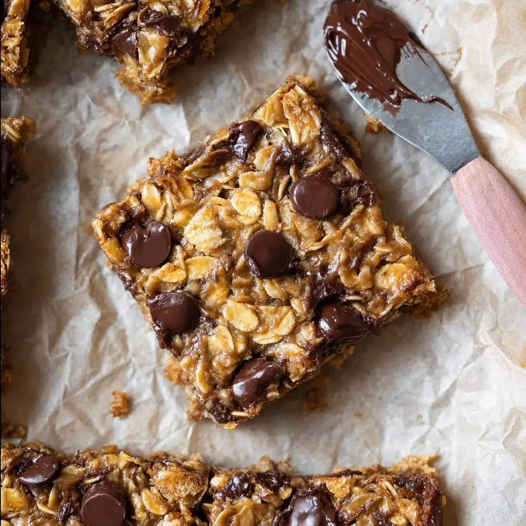 Banana Oatmeal Bars Recipe - Recipe Image