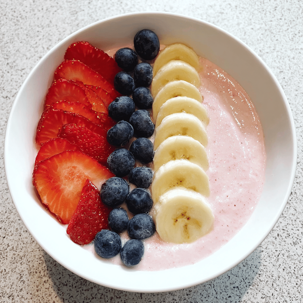 5-Minute Fruit Smoothie Bowl (with Greek Yogurt) Recipe - Recipe Image