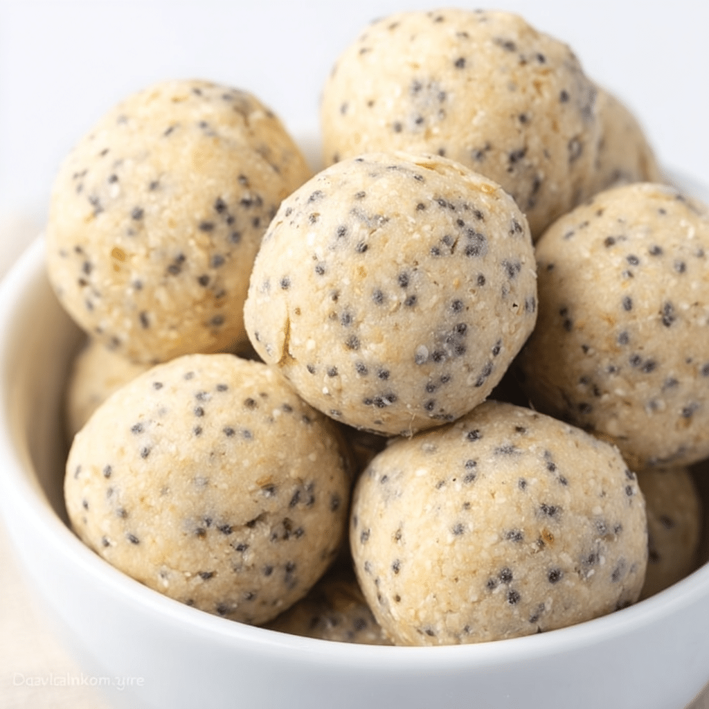 Lemon Poppy Seed Energy Bites Recipe - Recipe Image