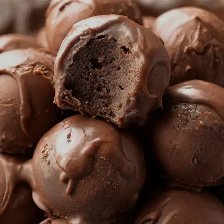 No-Bake Cottage Cheese Brownie Batter Protein Bites Recipe