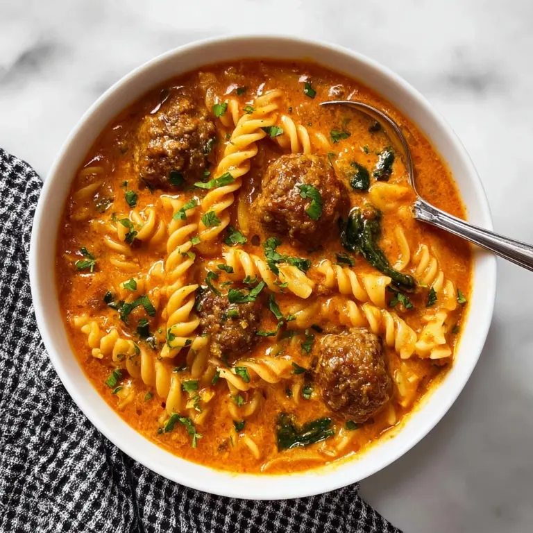 Meatball Soup Recipe
