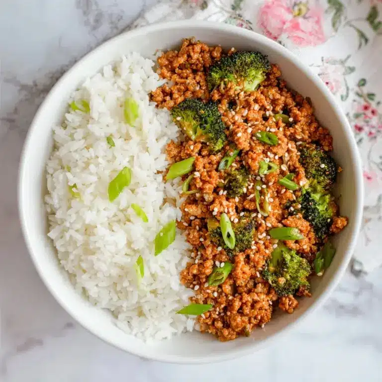 Firecracker Ground Chicken Recipe