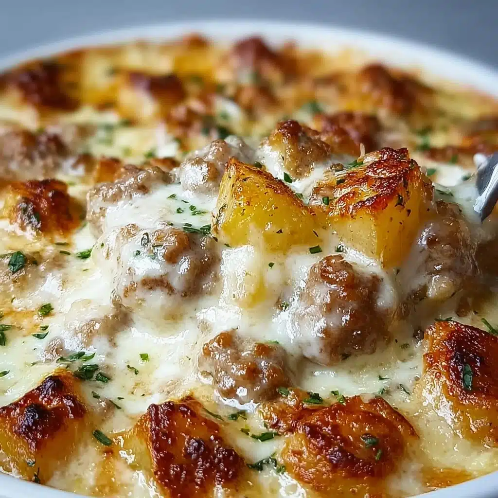 Garlic Parmesan Crockpot Chicken and Potatoes Recipe - Recipe Image