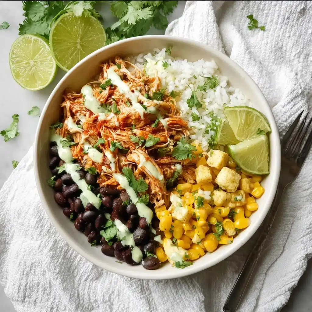 Slow Cooker Chicken Burrito Bowl Recipe - Recipe Image