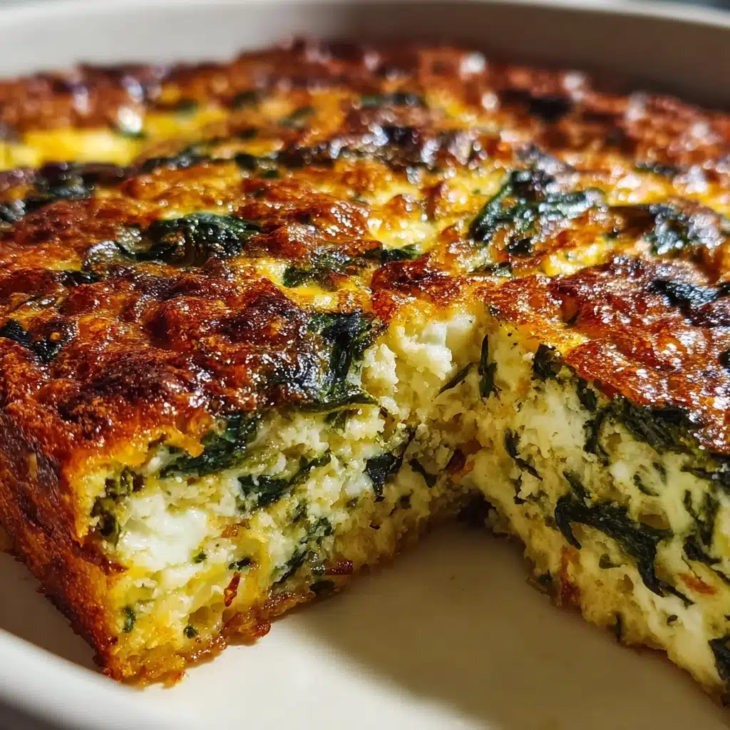 Spinach Cottage Cheese Egg Bake – High Protein, No Fuss Recipe - Recipe Image