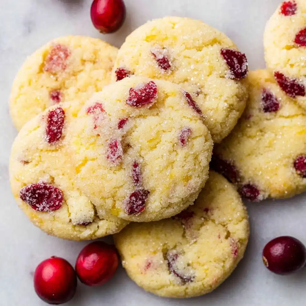 Best Christmas Cranberry Orange Cookies Recipe - Recipe Image