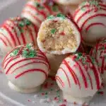 Christmas Tree Cake Truffles with Little Debbies cakes Recipe