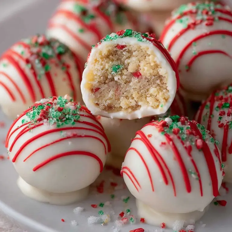Christmas Tree Cake Truffles with Little Debbies cakes Recipe