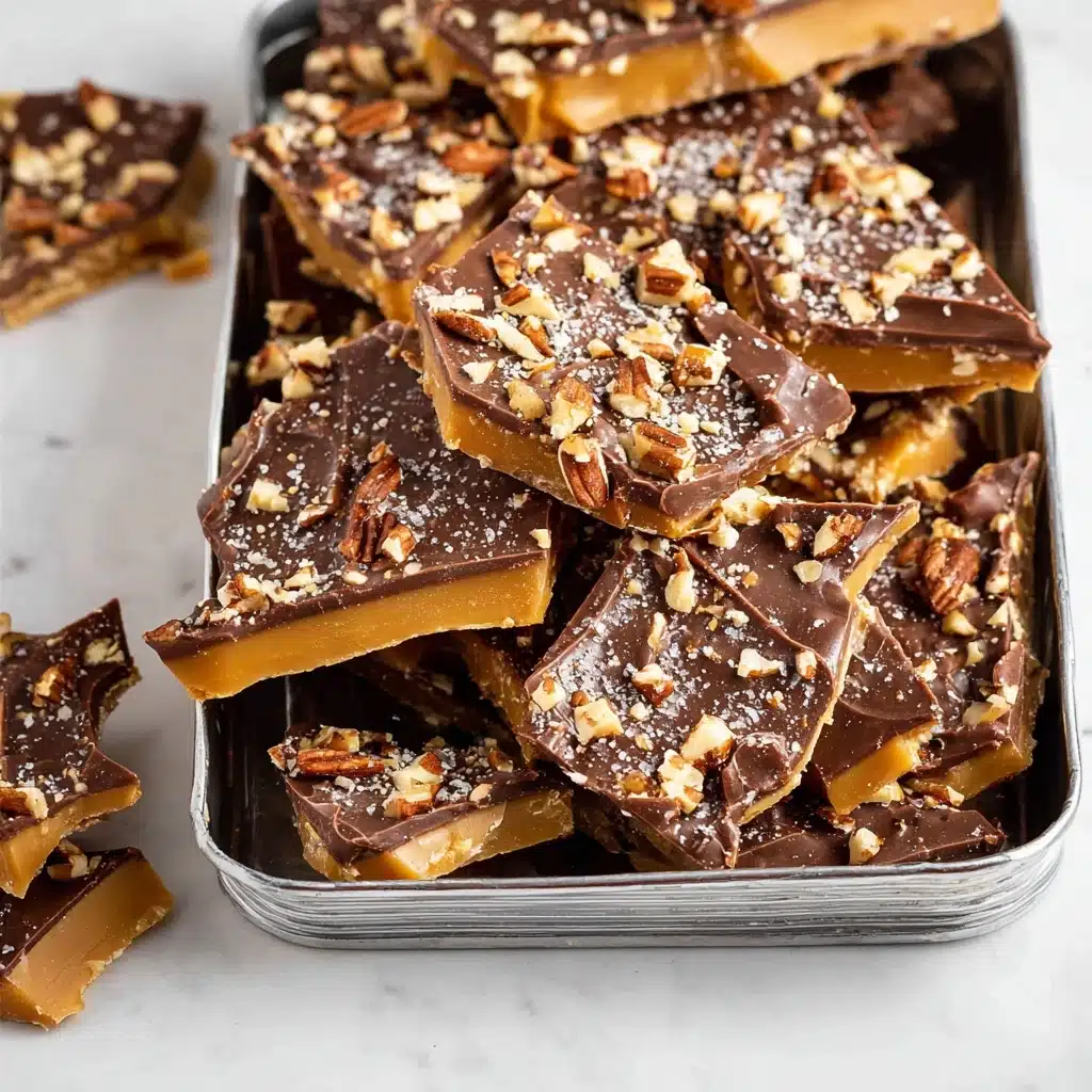 Homemade Toffee Recipe - Recipe Image