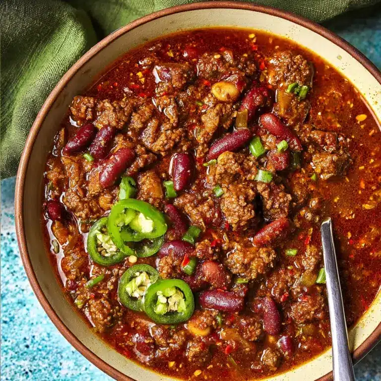 Short Rib and Chorizo Chili Recipe