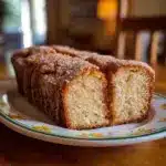 Spiced Apple Cider Donut Loaf Recipe