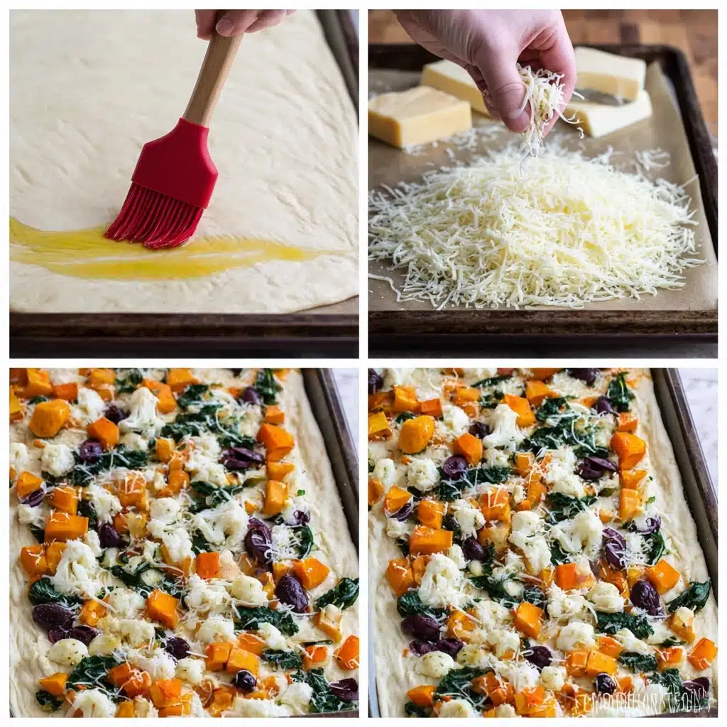 Roasted Vegetable Pizza Recipe - Recipe Image