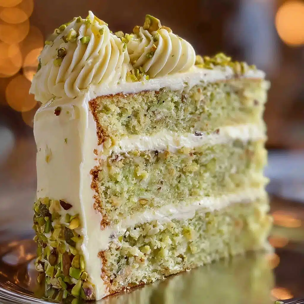 Pistachio Cake Recipe - Recipe Image