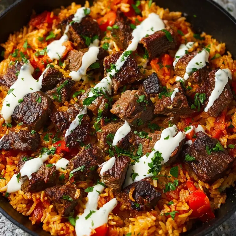 Steak Queso Rice : A Flavorful Recipe