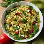 Sun Dried Tomato Orzo Pesto Salad Recipe