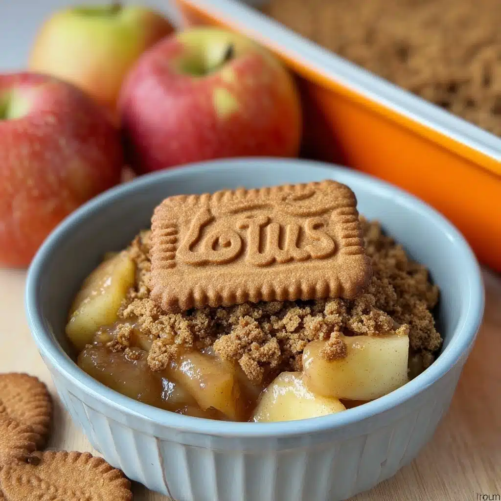 Biscoff Apple Crumble Recipe - Recipe Image