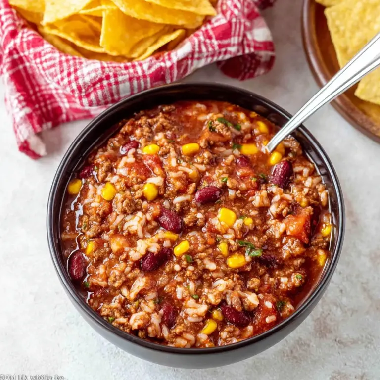 Crock Pot Taco Rice Soup Recipe