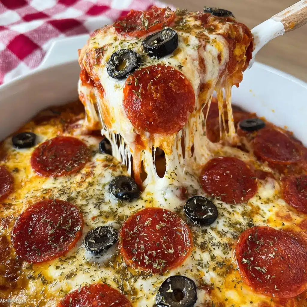 Cauliflower Pizza Casserole Recipe