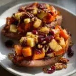 Cranberry Apple Twice-Baked Sweet Potatoes Recipe