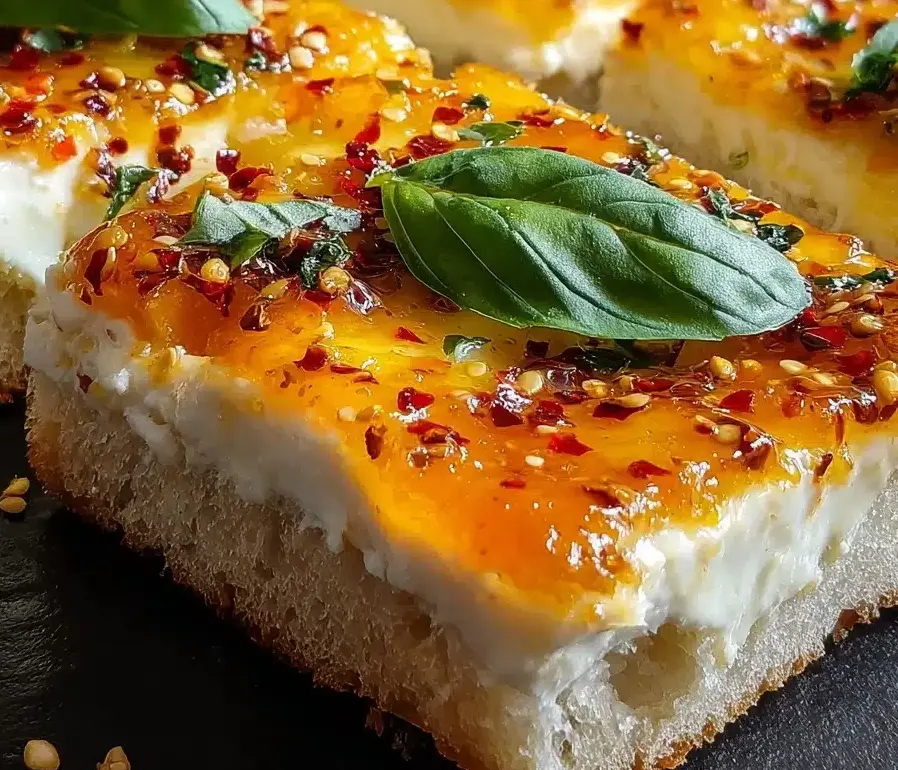 Hot Honey Garlic Bread Pizza Recipe