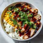 BBQ Chicken Cottage Cheese Bowl Recipe