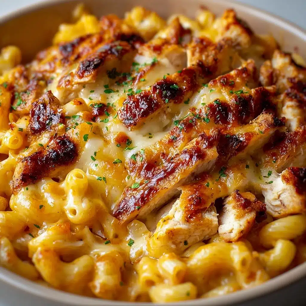 BBQ Chicken Mac and Cheese Recipe - Recipe Image