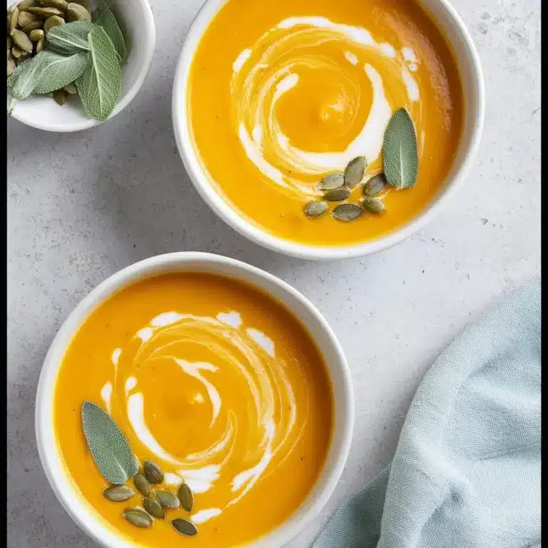 Roasted Pumpkin Apple Soup Recipe