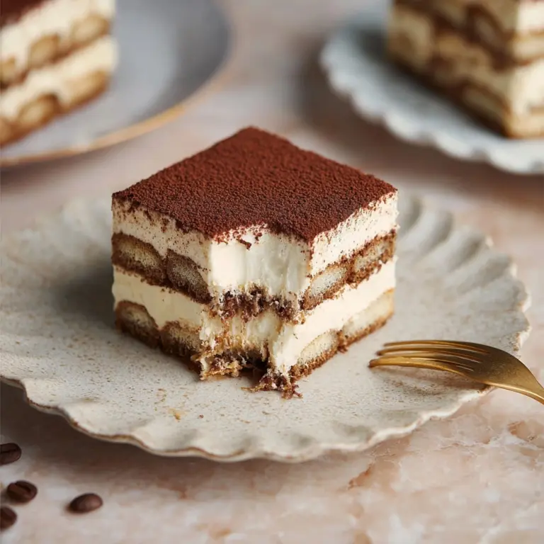 Tiramisu Brownies Recipe