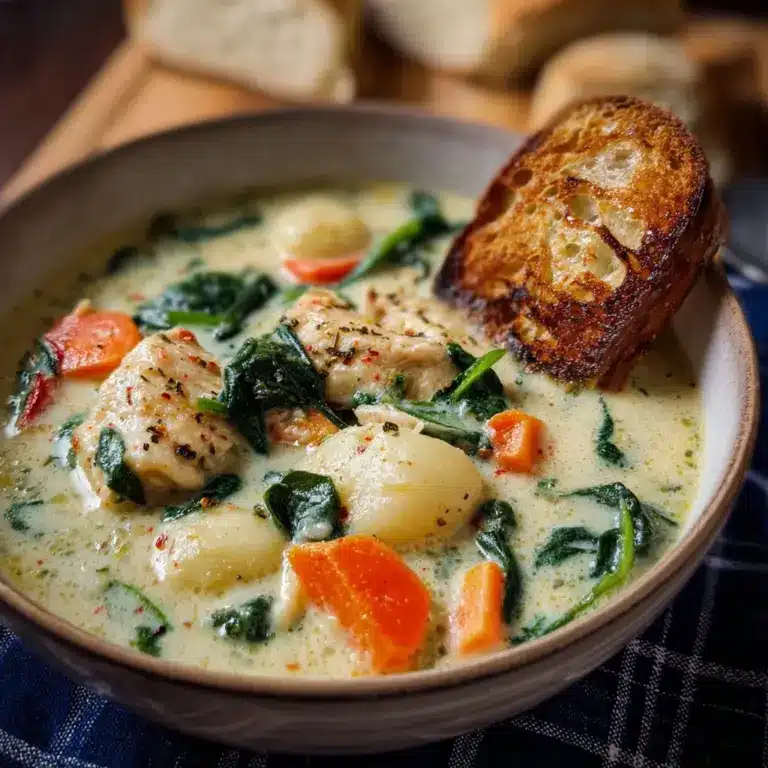 Olive Garden Chicken Gnocchi Soup Recipe