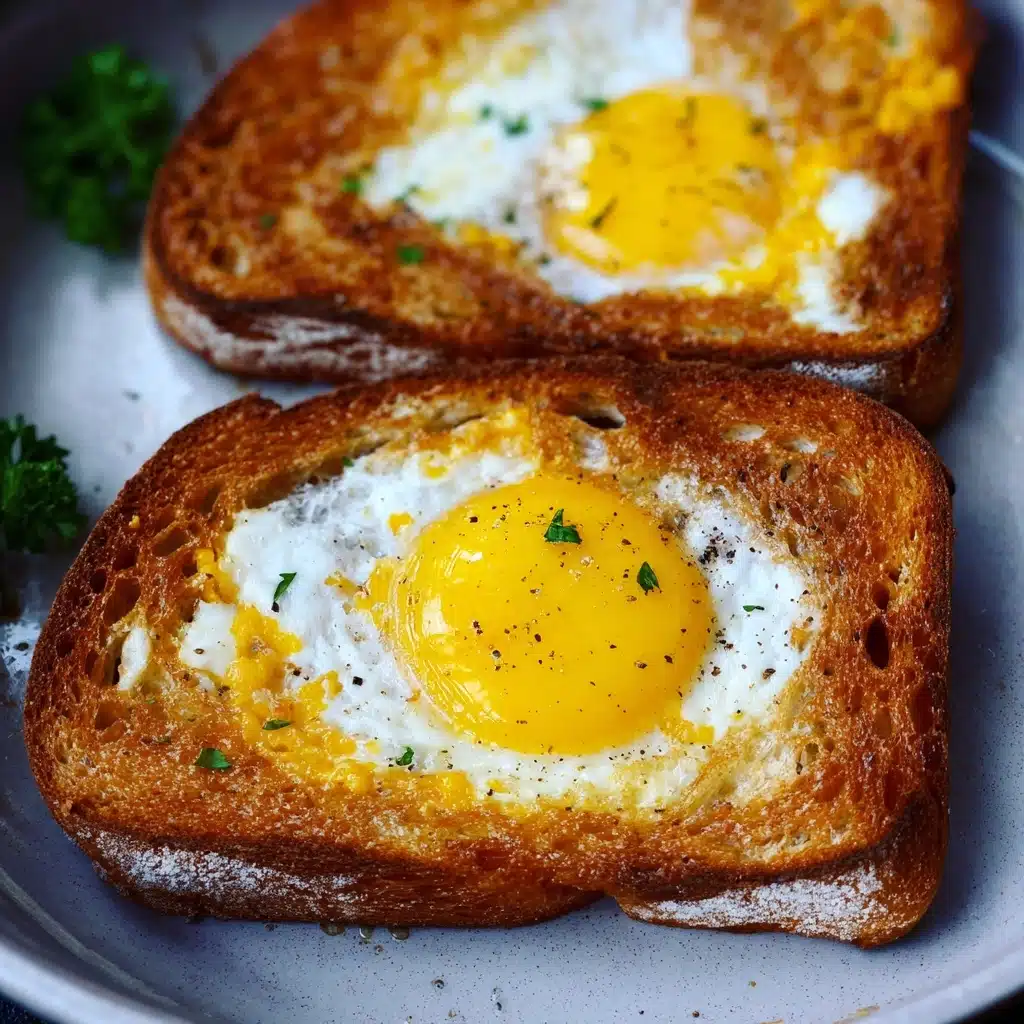 Air Fryer Egg and Cheese Toast Recipe - Recipe Image