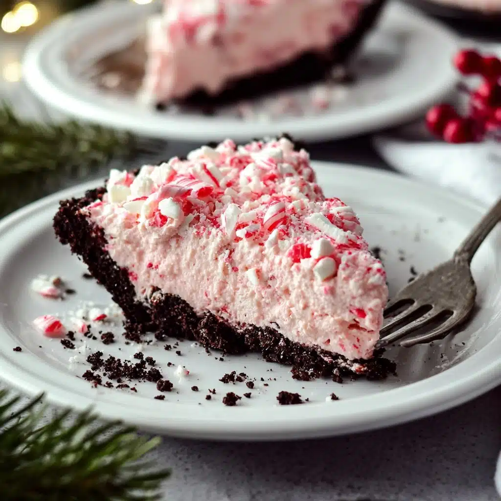 No Bake Peppermint Pie Recipe - Recipe Image