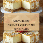 Strawberry Crumble Cheesecake Recipe