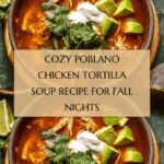 Poblano Chicken Tortilla Soup: An Amazing Ultimate Recipe