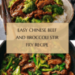 Chinese Beef and Broccoli Recipe