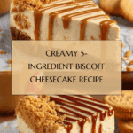 Biscoff Cheesecake {5 Ingredient Recipe!} Recipe