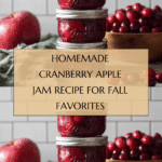 Cranberry Apple Jam Recipe